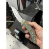 СЛІМ (Slim) скаладний ніж ручної роботи студії KUSTOM KNIVES, сталь - Damasteel 61-62 HRC